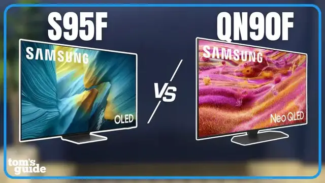 'Video thumbnail for Samsung S95F OLED vs. QN90F Neo QLED'