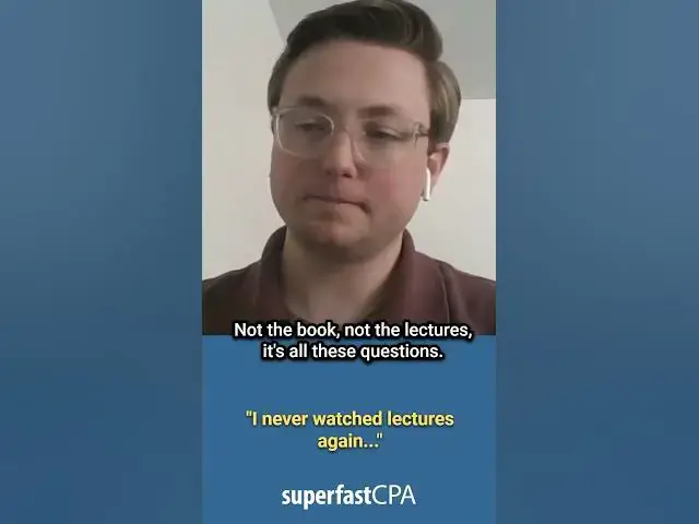 'Video thumbnail for If you're tired of CPA video lectures'