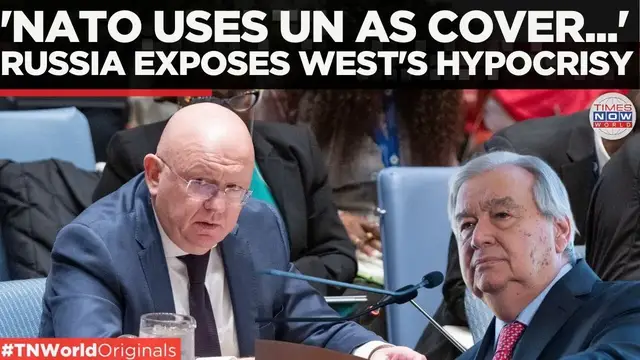 'Video thumbnail for Russia Slams Antonio’s ‘Fake Peace Agenda,’ Says 'NATO Uses United Nations As Cover For War' | WATCH'