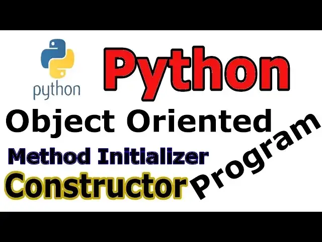 'Video thumbnail for Python Object Oriented Programming Initializer Method (Constructor)  #16'