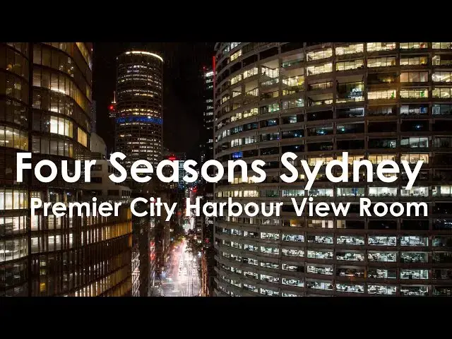 'Video thumbnail for Four Seasons Sydney Premier City Harbour Room'