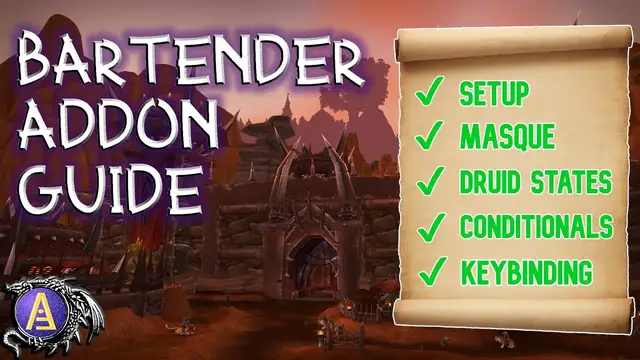 'Video thumbnail for Bartender4 WoW Addon Guide || Setup, States, Masque, and Conditionals!'