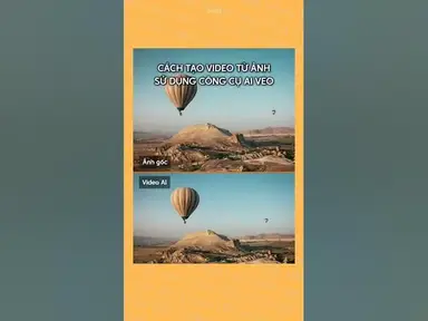 'Video thumbnail for Cách tạo video từ ảnh với công cụ AI Veo hoàn toàn miễn phí #dhlcgd #thanhcongnghe'