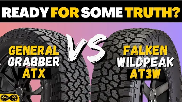 'Video thumbnail for Falken Wildpeak AT3w vs General Grabber ATX'