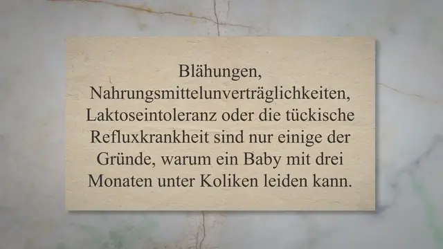 'Video thumbnail for 3-Monats-Koliken – Erkennen, verstehen und wissen was hilft'