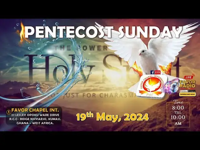 'Video thumbnail for PENTECOST 2024'