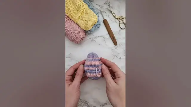 'Video thumbnail for Crochet Surprise Easter Egg!!! 🐣 🐑'