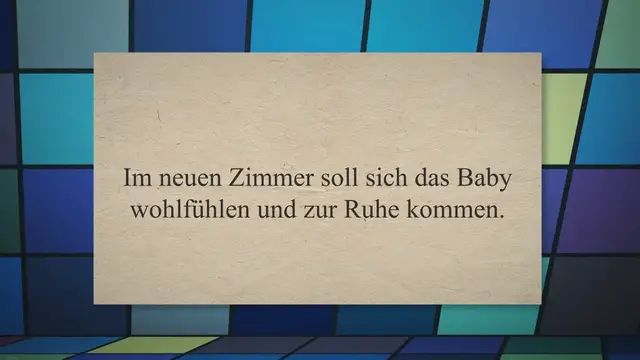 'Video thumbnail for Babyzimmer streichen – Die passende Wandfarbe für ein gemütliches Baby-Zimmer'