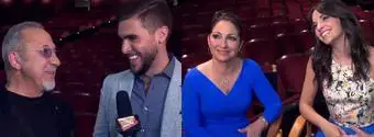 'Video thumbnail for ON YOUR FEET Finds Its Leads! Gloria & Emilio Estefan Introduce Ana Villafañe & Josh Segarra!'