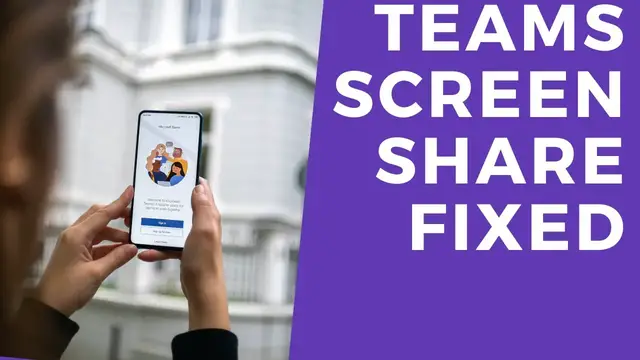 'Video thumbnail for Microsoft Teams Screen Sharing Not Working on Windows-MAC[SOLVED]'