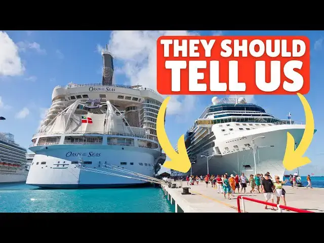 'Video thumbnail for Secrets The Cruise Lines Don’t Like Talking About'