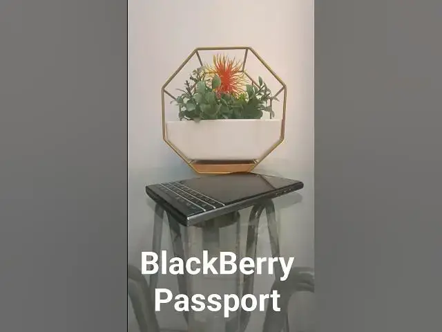 'Video thumbnail for The BlackBerry Passport is unmatched. #BlackBerryPassport #BlackBerry #luxuryphone'