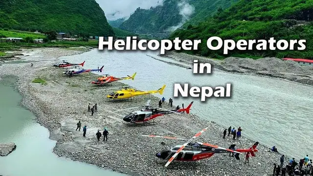'Video thumbnail for Helicopter Operators in Nepal'