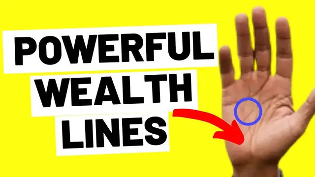 'Video thumbnail for Most Powerful Wealth Lines On Your Palms? Check Out!'