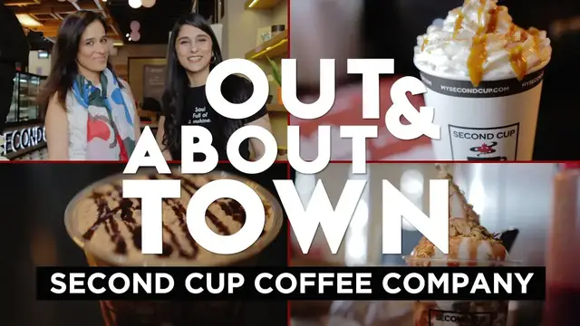 'Video thumbnail for Second Cup Coffee Company | Out & About Town | FUCHSIA'