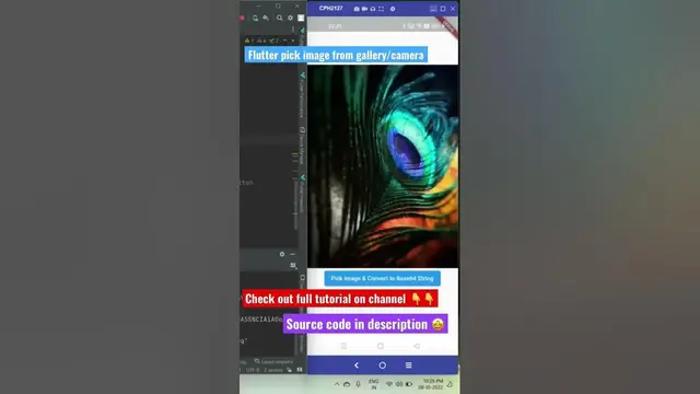 'Video thumbnail for Flutter pick image from gallery and convert it to base64 string'