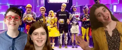 'Video thumbnail for The Kid Critics Get Connected at EMOJILAND!'