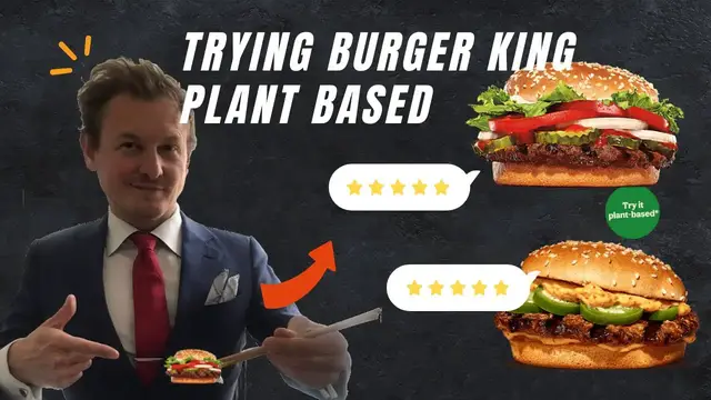 'Video thumbnail for Burger King Plant Based Rebel Whopper and Chili Cheeseburger reviewed (Poland)'