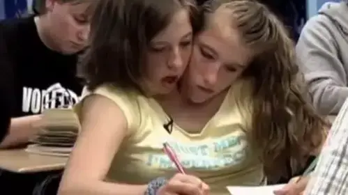 'Video thumbnail for Mystery Lifestyle of Abby And Brittany Hensel: How Do Conjoined Twins Take Exams? -  Lifestyle & Inspiration'
