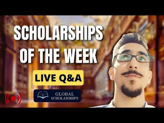 'Video thumbnail for Global Scholarships: “Q & A” And Scholarship Analysis (03.15.2024)'