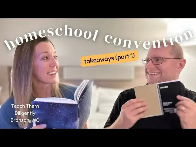 'Video thumbnail for *CHATTY* Homeschool Convention Takeaways (Part 1)'