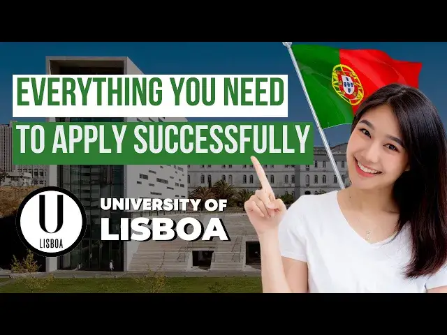 'Video thumbnail for University of Lisbon Undergraduate Admission Procedures for International Students'