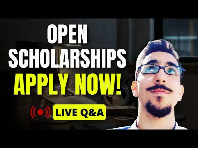'Video thumbnail for Global Scholarships: “Q & A” And Scholarship Analysis (04.12.2024)'