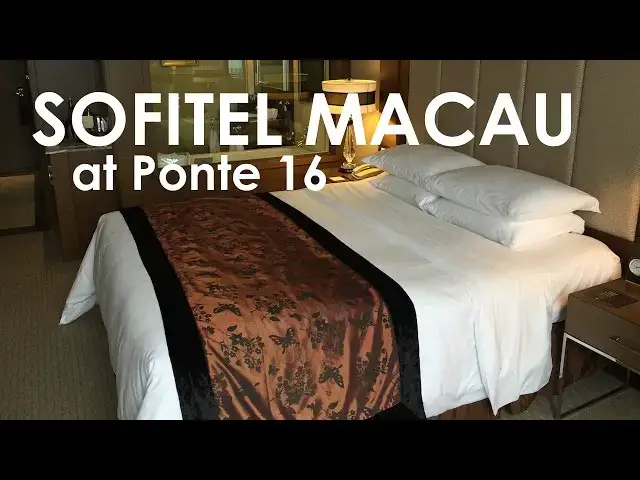 'Video thumbnail for Hotel Sofitel Macau at Ponte 16 Tour and Review'