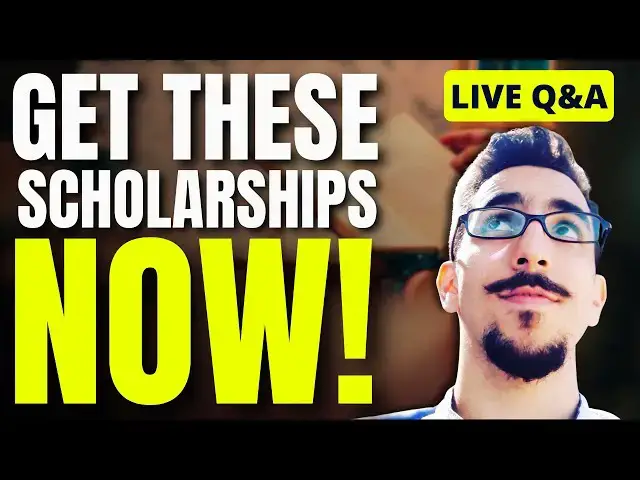 'Video thumbnail for Scholarship Livestream! (10.04.2024)'