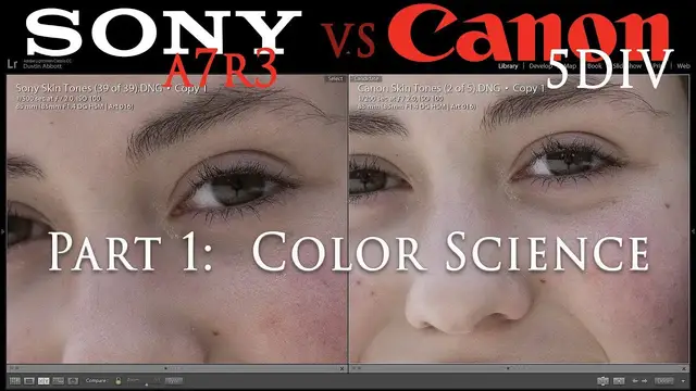'Video thumbnail for Sony a7R3 vs Canon 5D Mark IV | Part 1:  Color Science | 4K'