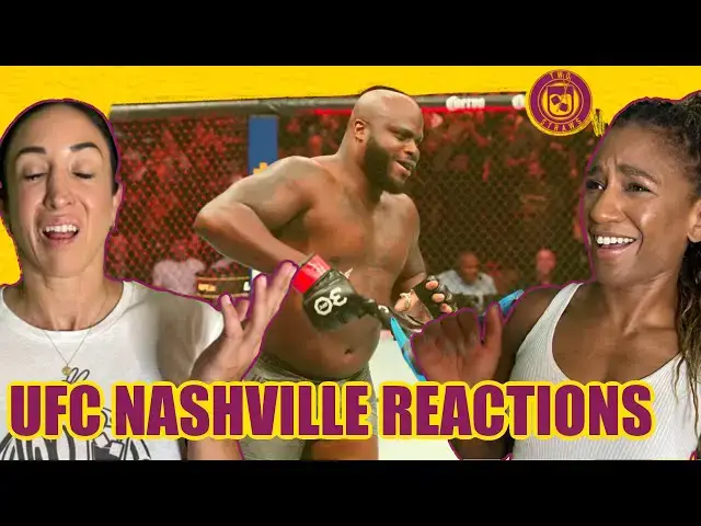 'Video thumbnail for UFC Nashville Reactions w/ UFC Vets Angela Hill and Jessica Penne'