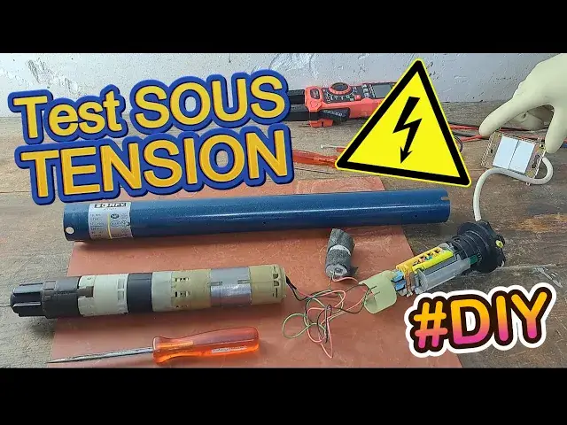 'Video thumbnail for Test d'un moteur de volet roulant Somfy après démontage ⚡ Réparation ou remplacement ? LT50 Jet10/17'