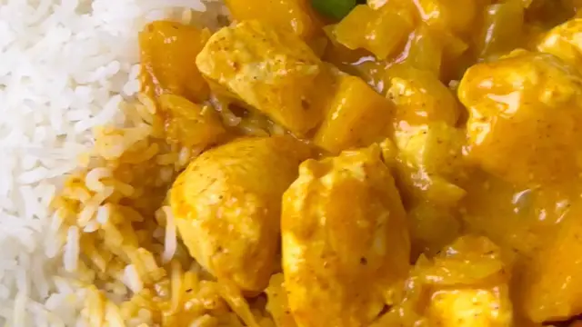 'Video thumbnail for Mango Chicken Curry'
