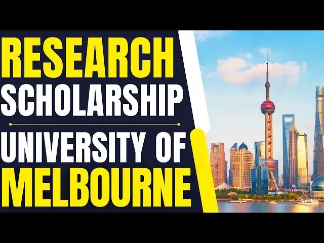 'Video thumbnail for Graduate Research Scholarships at University of Melbourne | Study in Australia'