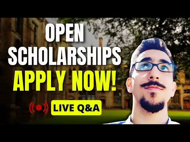'Video thumbnail for Global Scholarships: “Q & A” And Scholarship Analysis (03.29.2024)'