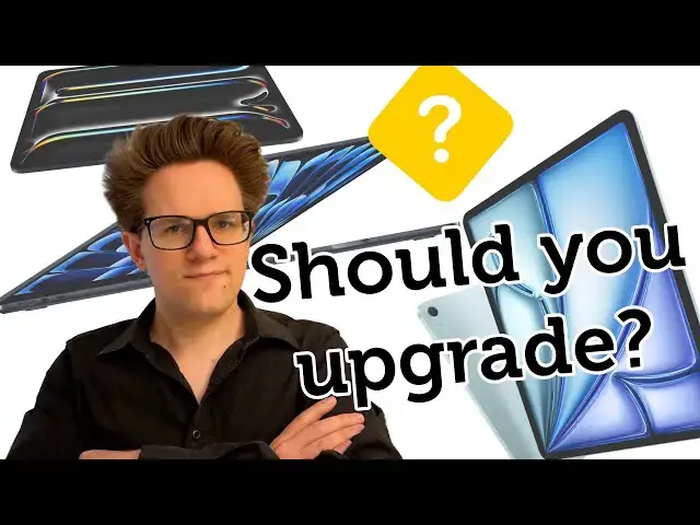 'Video thumbnail for Is it time to upgrade to the 2024 iPad Air, iPad Pro or MacBook Air?'