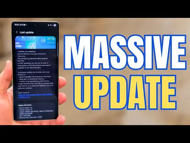'Video thumbnail for Galaxy S25 Ultra Receives First Massive One UI 7.0 Update - Everything New'
