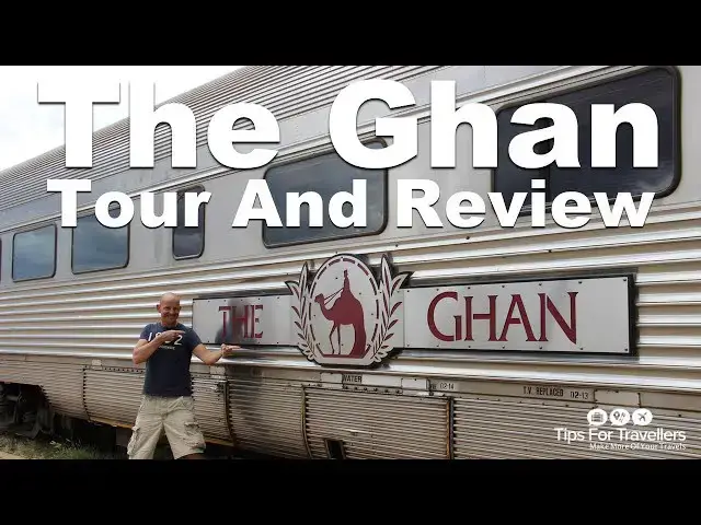 'Video thumbnail for The Ghan Train. Luxury railway from Darwin to Adelaide Australia'