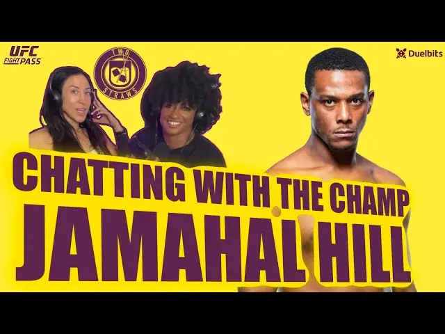 'Video thumbnail for Two Straws on Fightpass! Interview with Jamahal 'Sweet Dreams' Hill'
