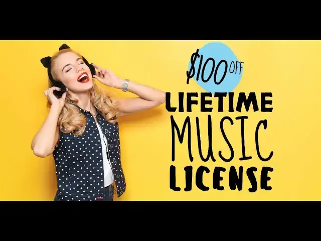 'Video thumbnail for $100 off LIFETIME Music Licensing #SHORTS'