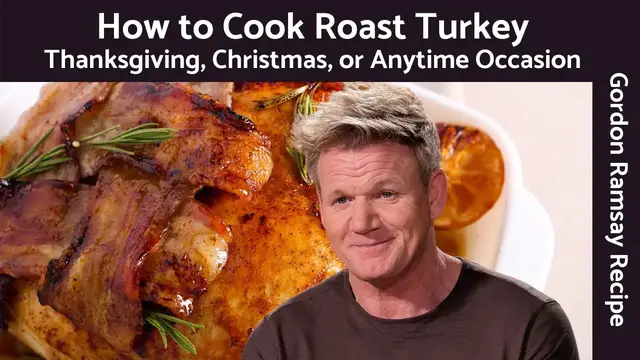 'Video thumbnail for Gordon Ramsay Turkey Recipe - (Thanksgiving, Christmas and Holidays)'