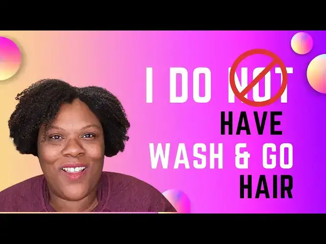 'Video thumbnail for I did not think I could Wash and Go...'