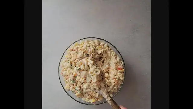 'Video thumbnail for Creamy Bacon Ranch Pasta Salad'