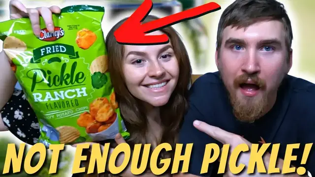 'Video thumbnail for We Tried Clancy's Fried Pickle Ranch Potato Chips'