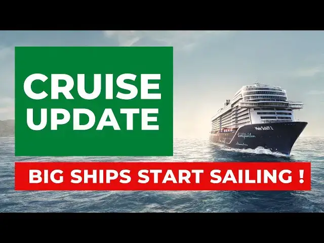 'Video thumbnail for CRUISE UPDATE : Some Big Cruise Ships Are Resuming Cruising Immediately'