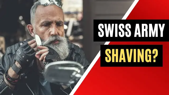 'Video thumbnail for Can You Shave With a Swiss Army Knife? | Beard Care'