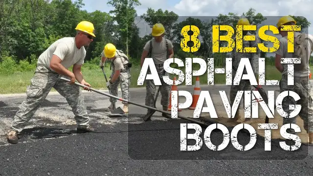 'Video thumbnail for 8 Best Asphalt Paving Boots for Road Construction'