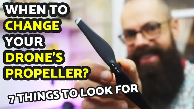 'Video thumbnail for When you should change your drone's propeller | 7 signs'