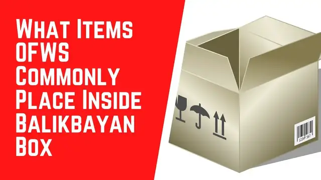 'Video thumbnail for Common Items Found Inside Balikbayan Boxes'
