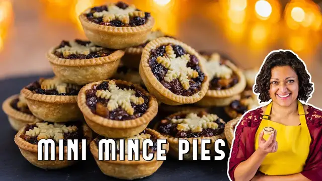 'Video thumbnail for Perfect Christmas Mini Mince Pies Recipe | Made with Shortcrust Pastry'